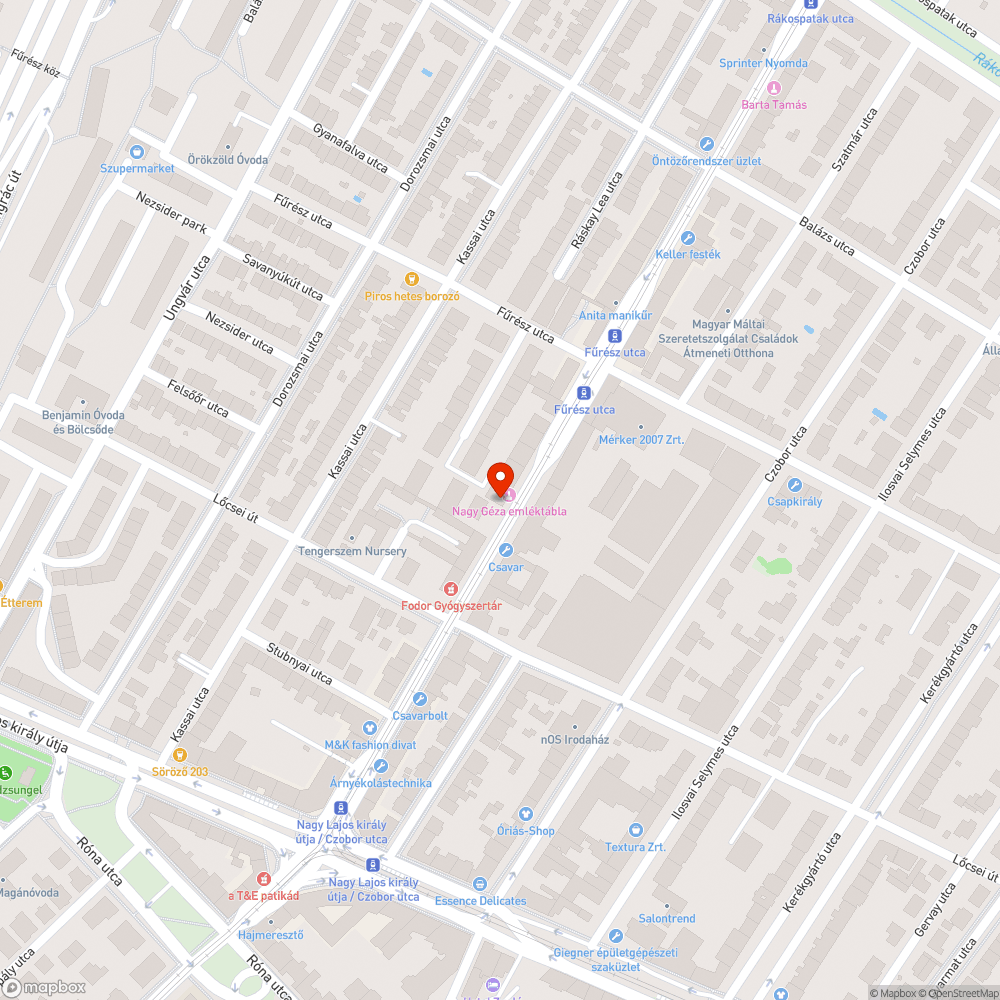 69-es villamos mentén bejelentés helye