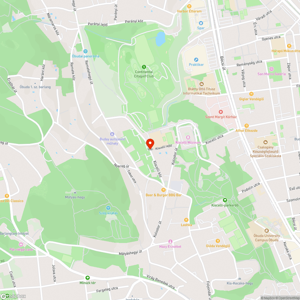 Szemét bejelentés helye