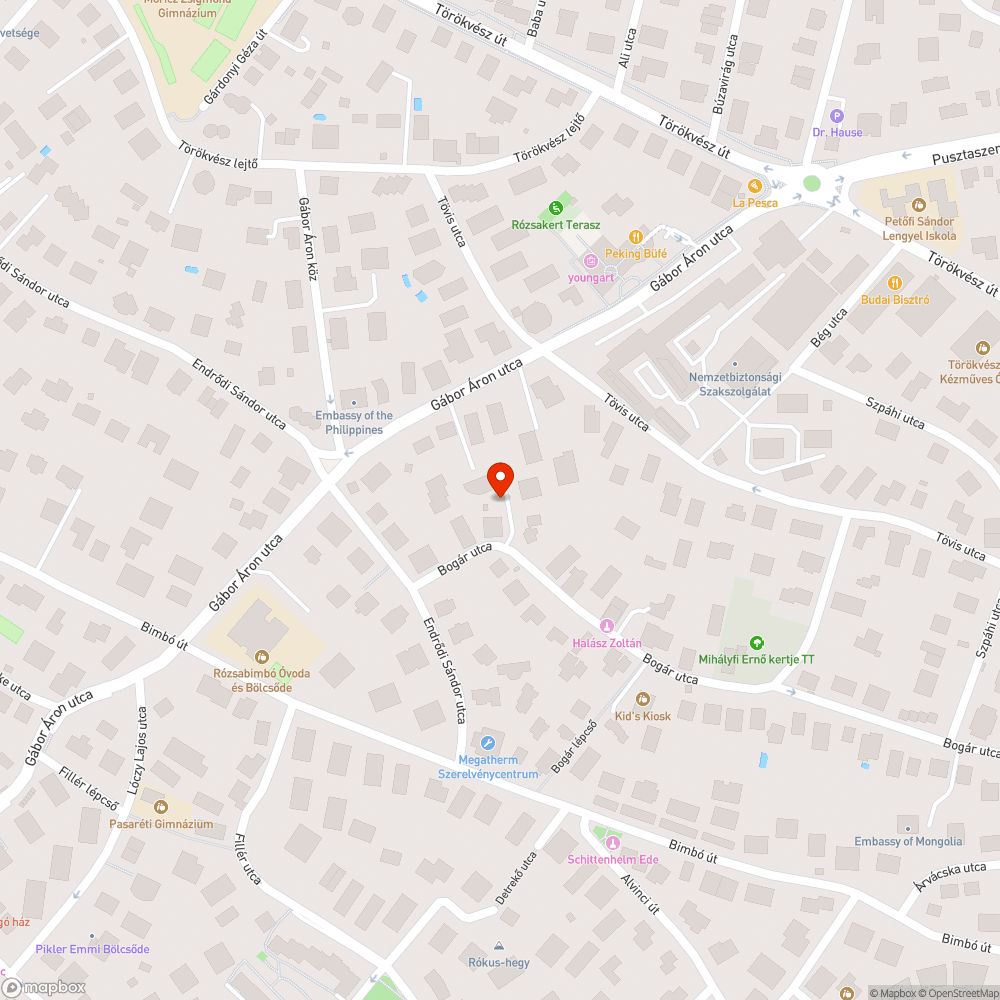 Megsüllyedt az úttest bejelentés helye