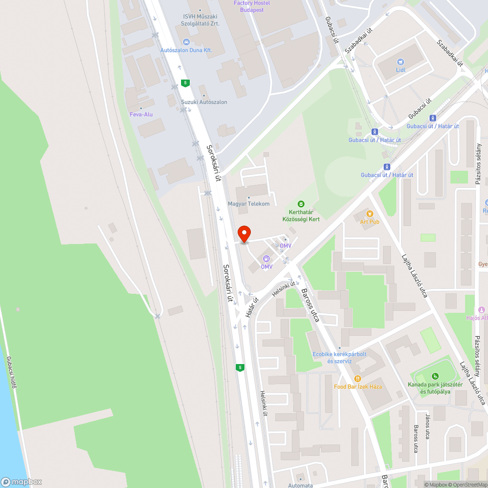 Rendszám nélküli Volvo bejelentés helye