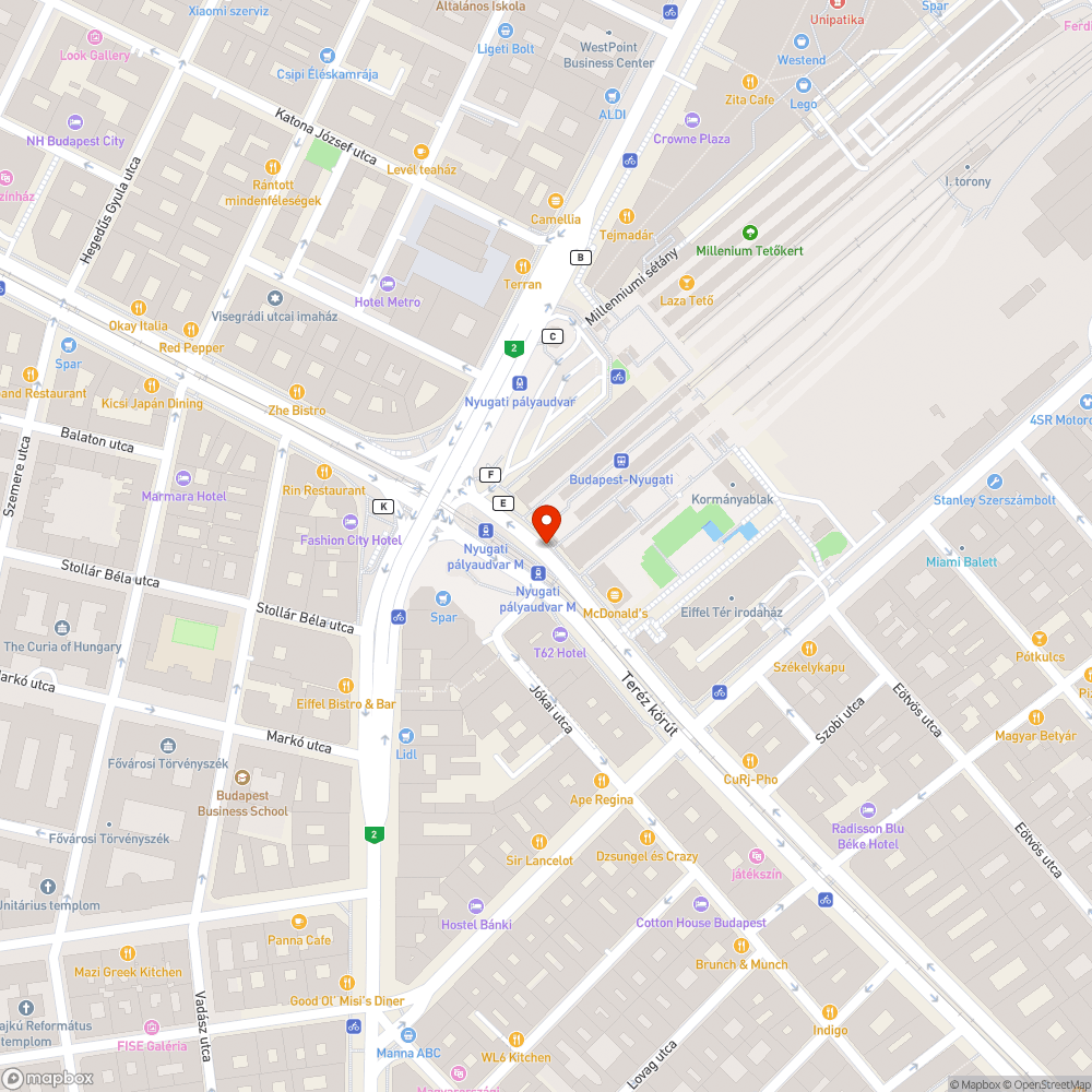 Korlát bejelentés helye