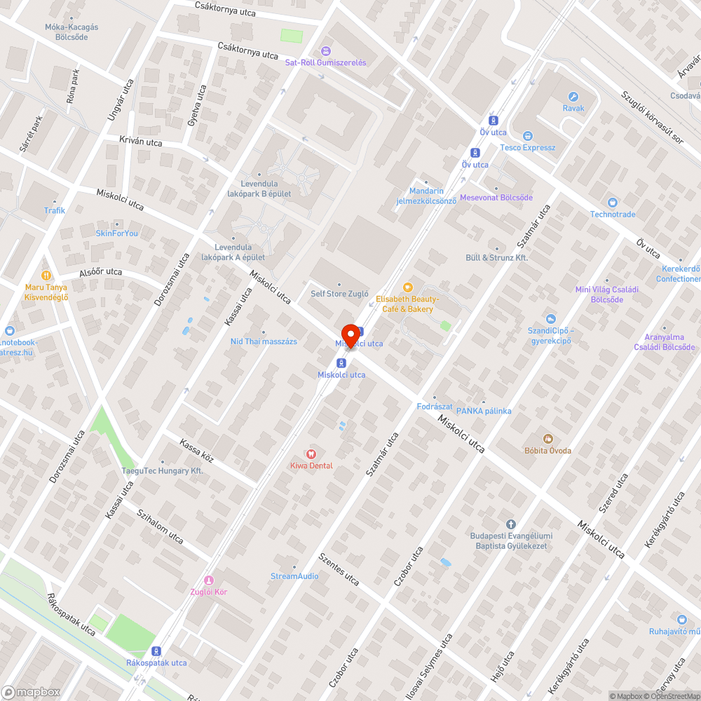 Eldugult lefolyó bejelentés helye