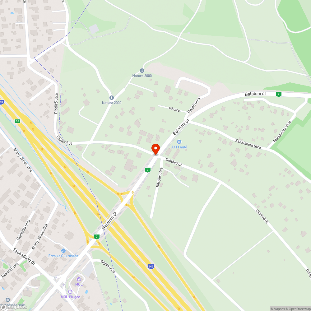 Gyalogos átkelő lámpa hiánya bejelentés helye