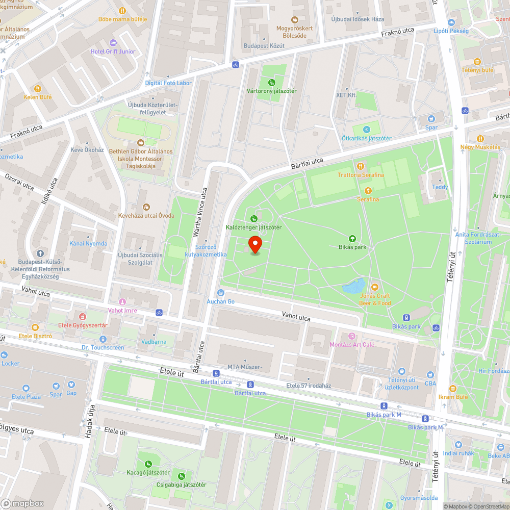 Veszélyes trambulin bejelentés helye