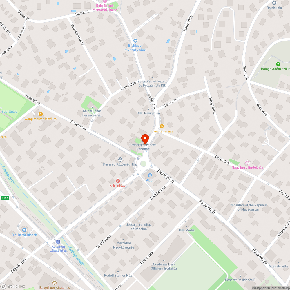 Kidőlt oszlop bejelentés helye