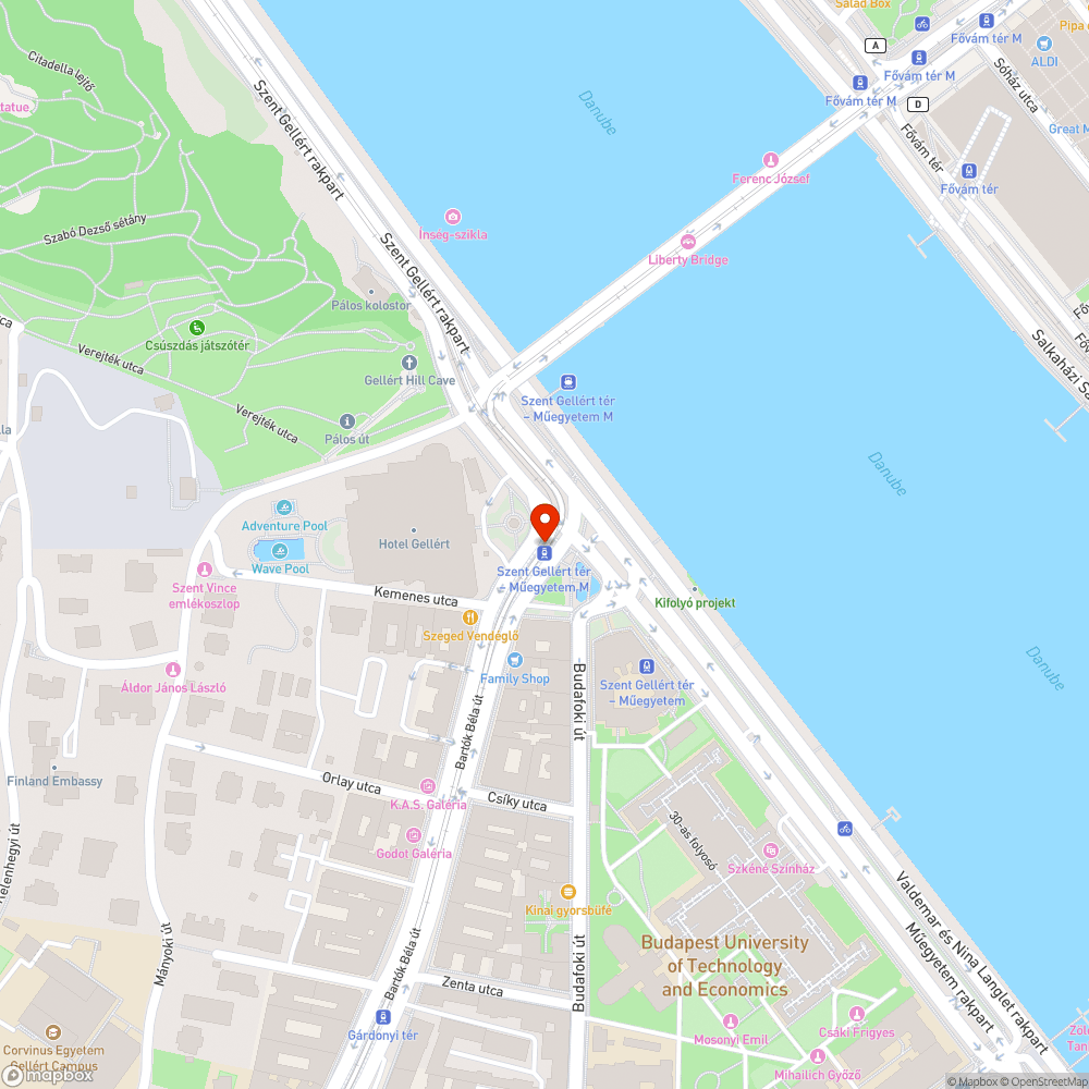 Graffitis, koszos váró bejelentés helye