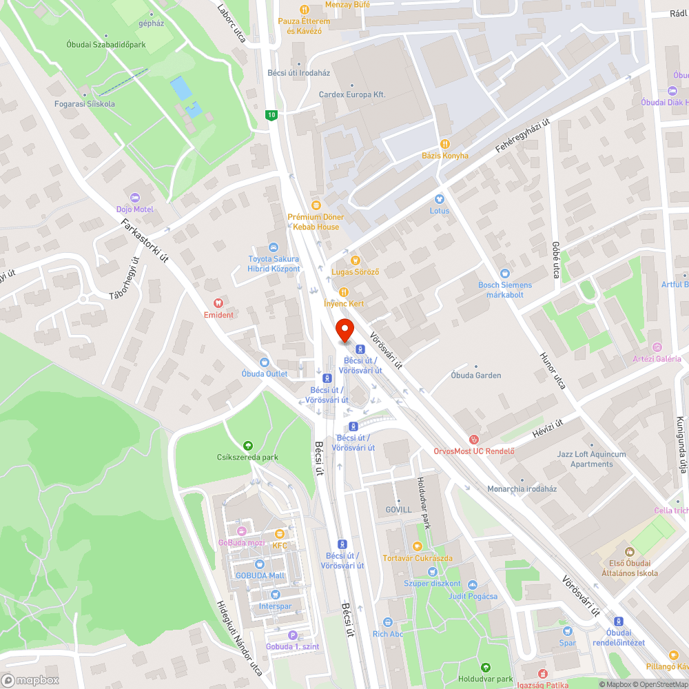 Sérült fedlap bejelentés helye