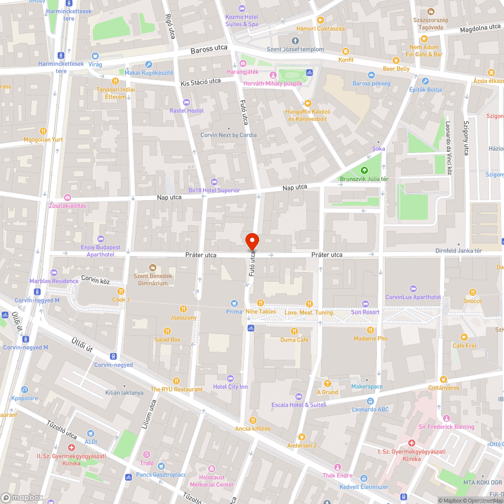 Közúti problémák megoldása bejelentés helye