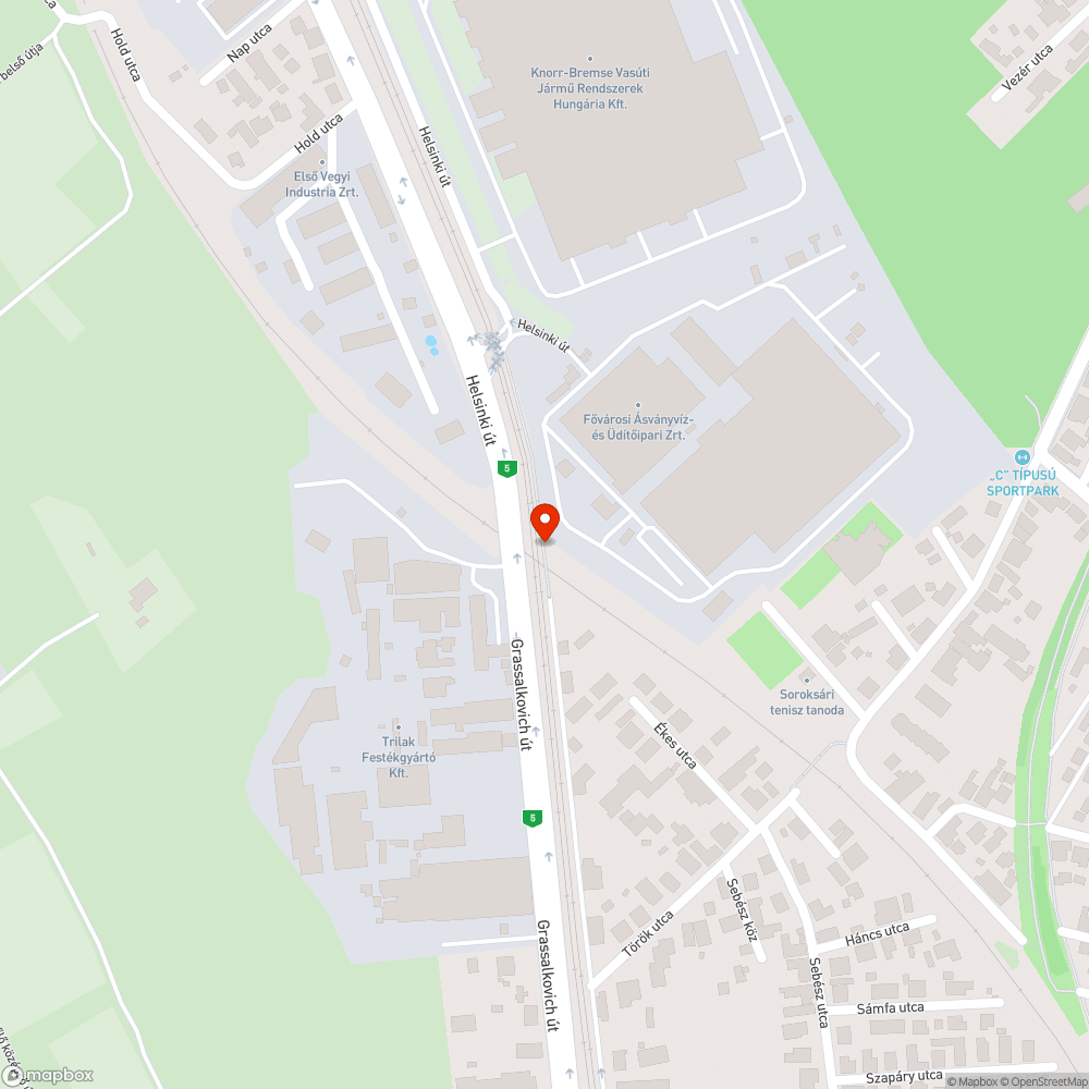 Plakátszemét Grassalkovich út bejelentés helye