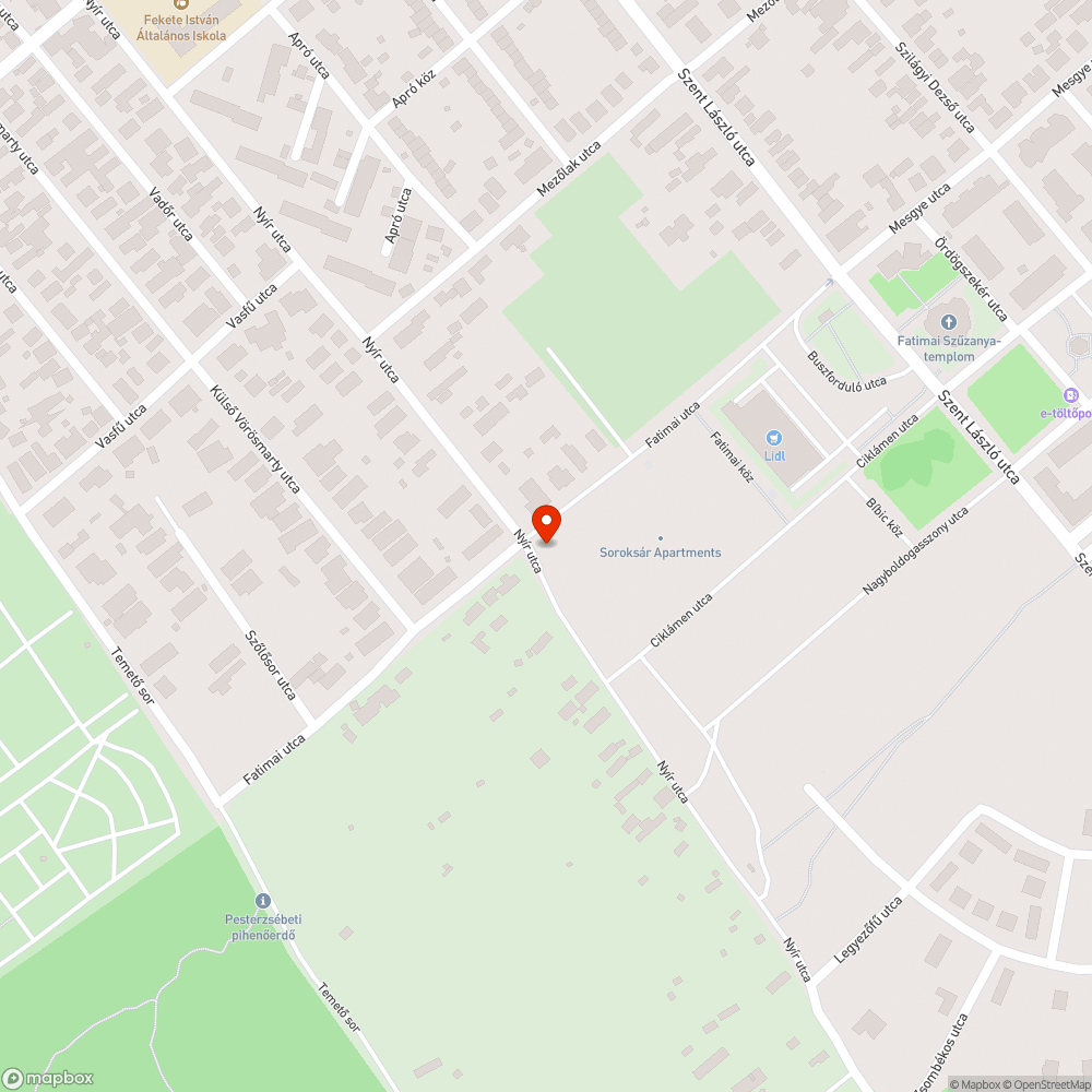 Illegális, főként zöld hulladék Soroksáron bejelentés helye