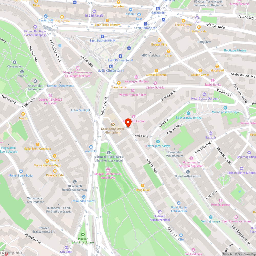 Megsérült forgalomtechnikai tükör bejelentés helye