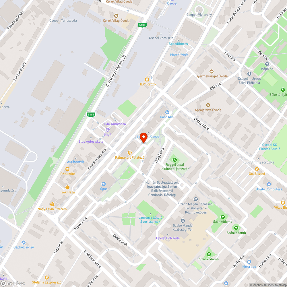 Eső esetén "nincs járda" - 2023. bejelentés helye