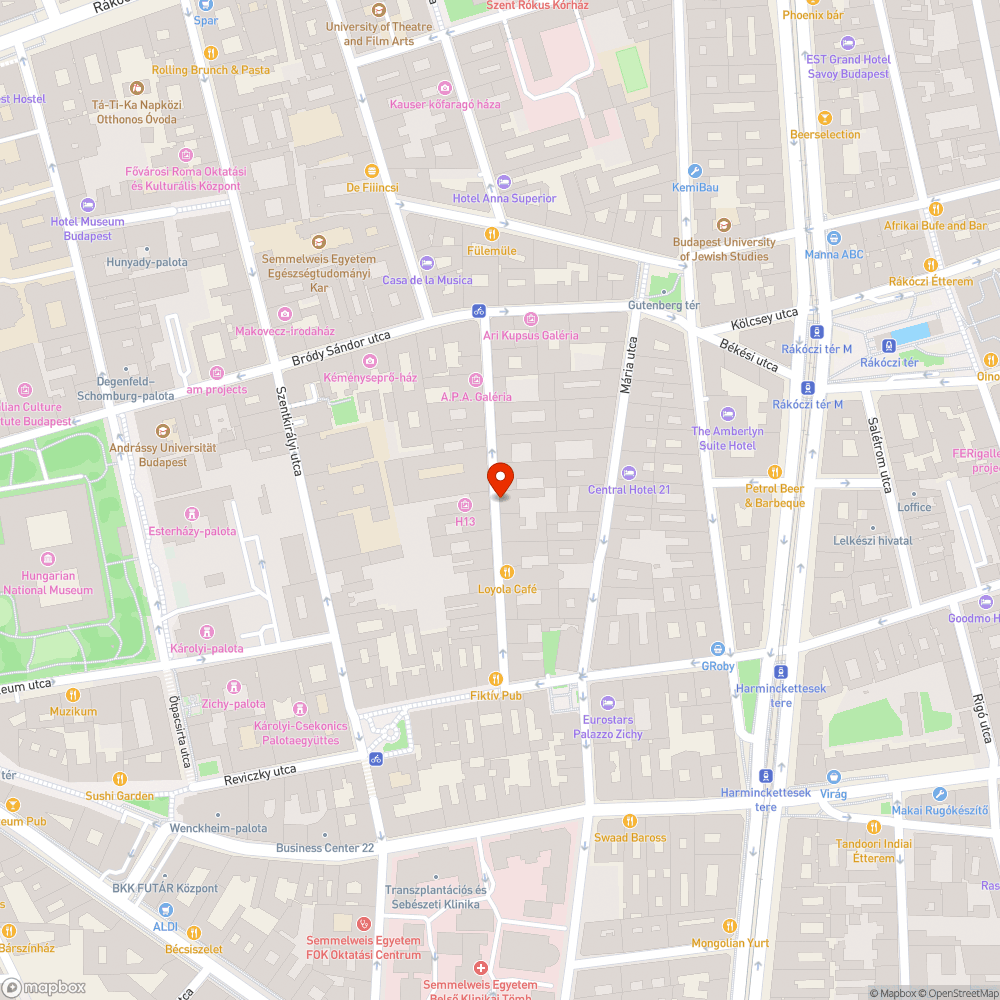 Hiányzó és kidőlt kerékpártámaszok bejelentés helye