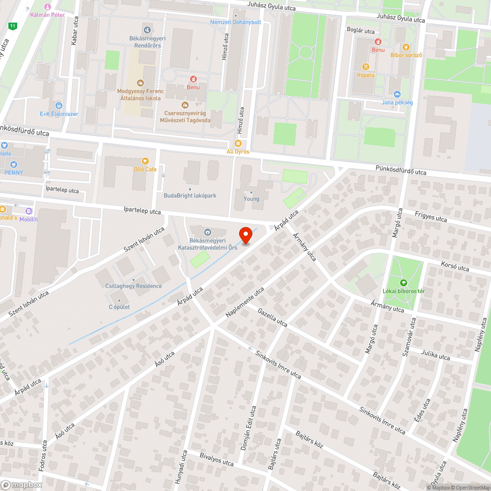 Kidobott kanapék bejelentés helye