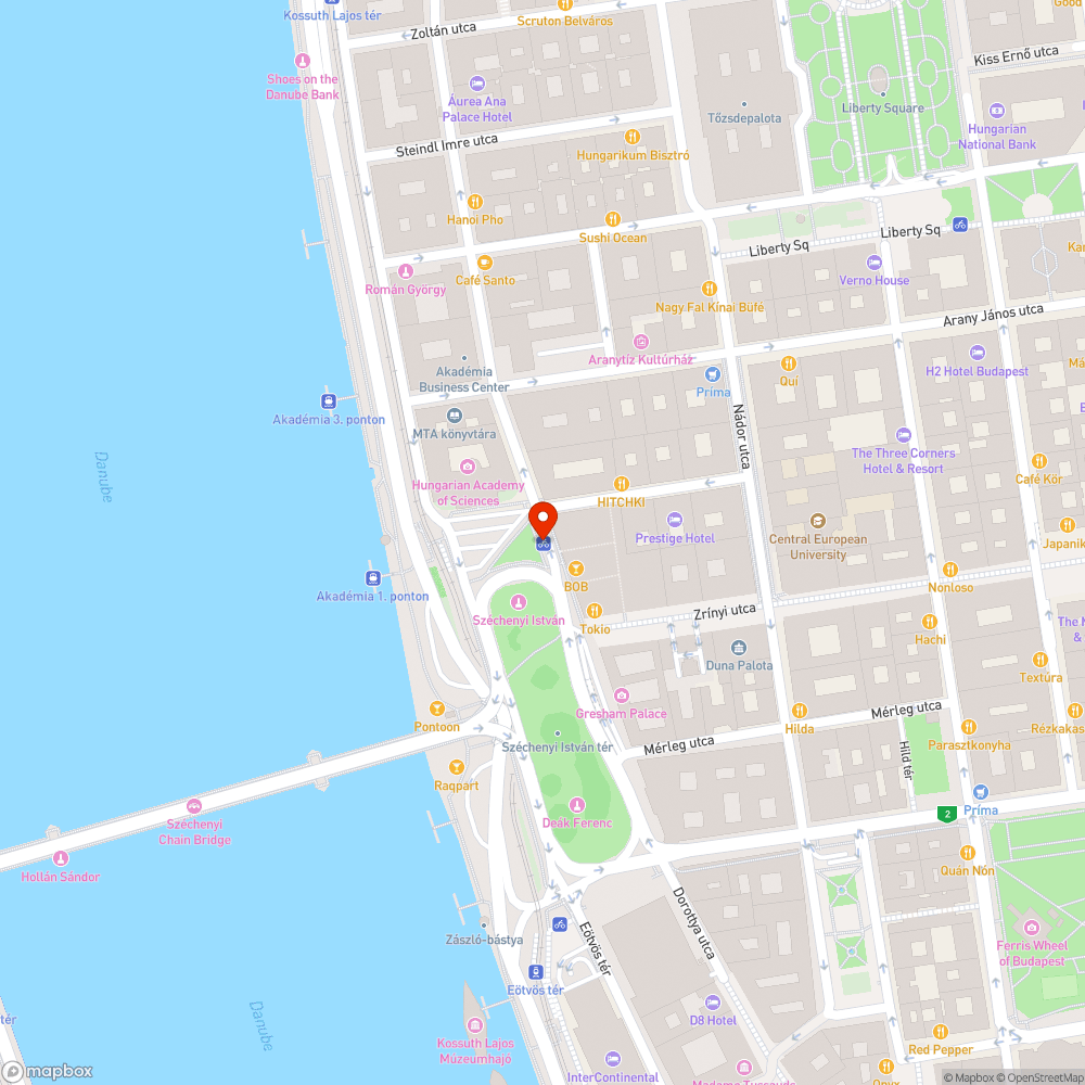 Bubi Akadémia oszlopába beesik az eső bejelentés helye