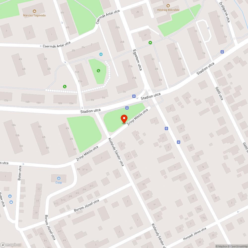 Járhatatlan járda bejelentés helye