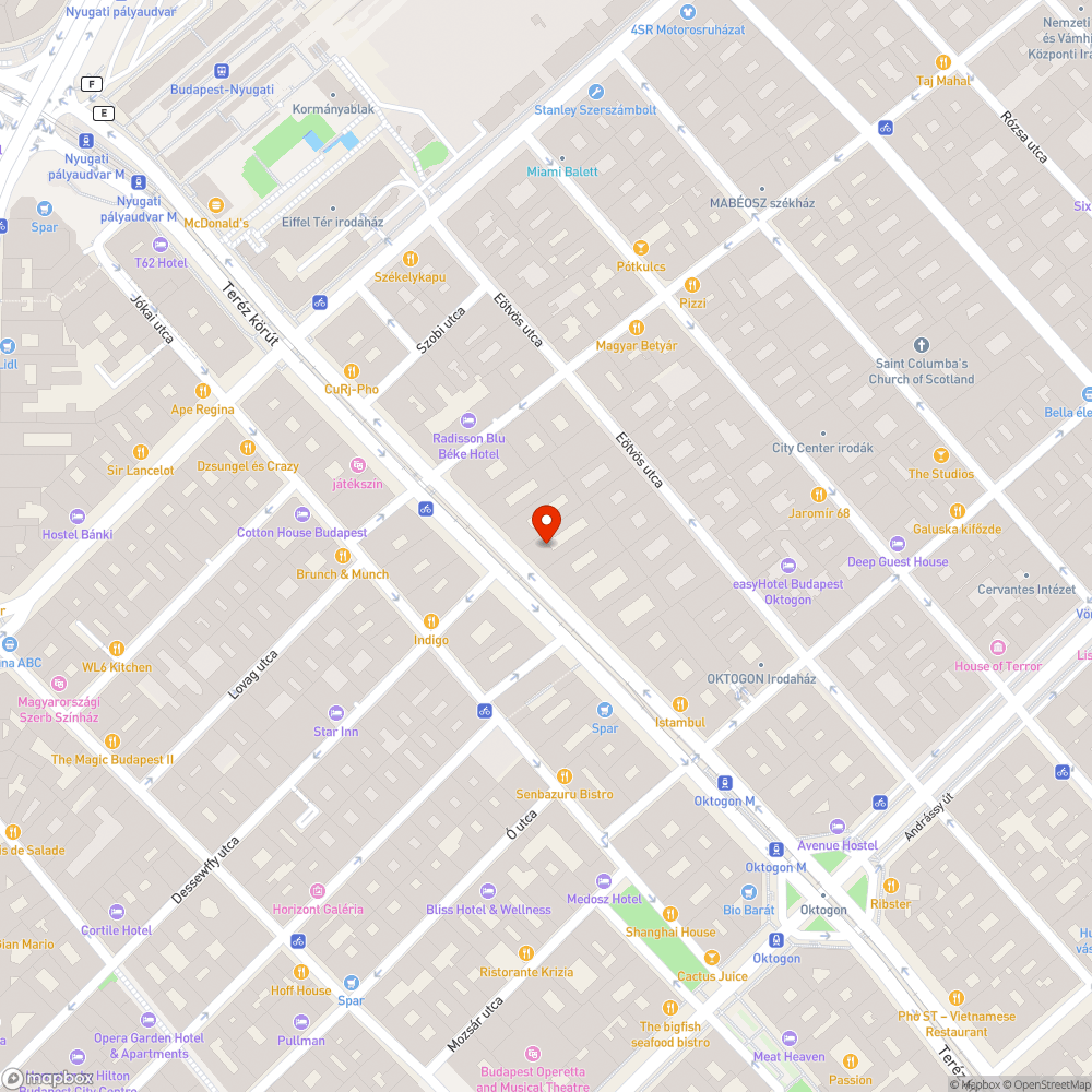 Betört üveg, graffiti bejelentés helye