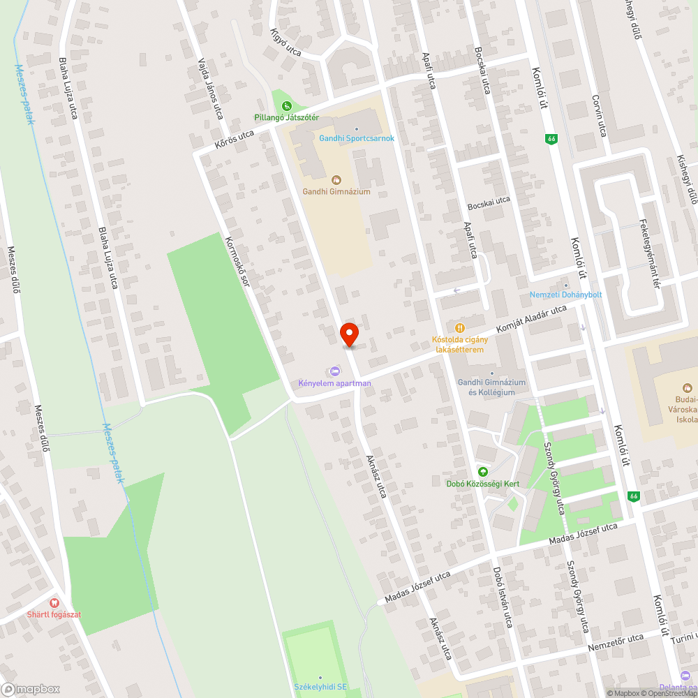 Borzasztó rossz minőségű, besüllyedt út bejelentés helye