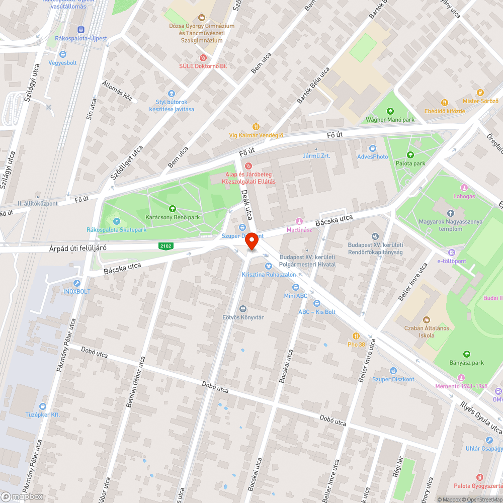 Kidölt oszlop bejelentés helye