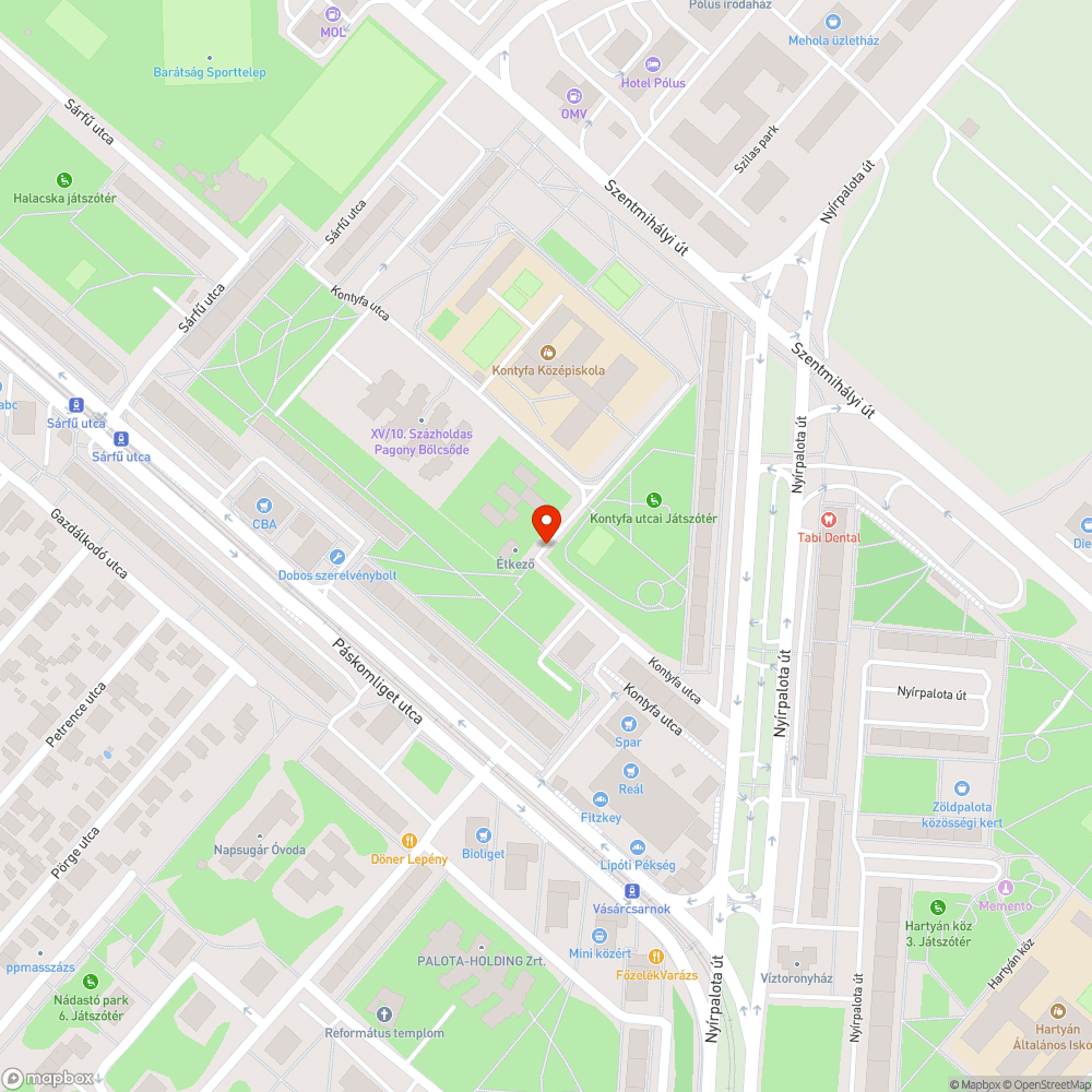 Pofátlan parkolás bejelentés helye