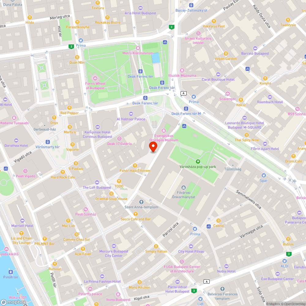 Eldugult víznyelő bejelentés helye