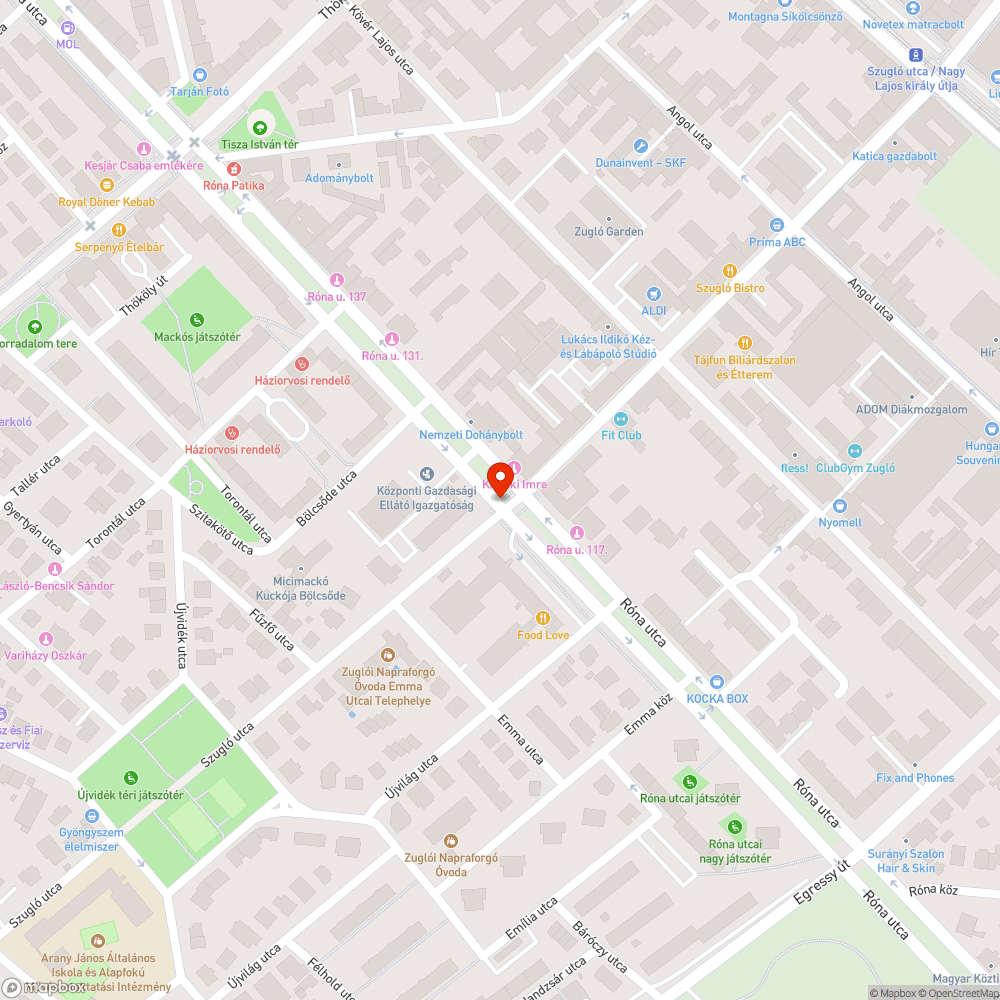 Kerékpársávok végének táblázása bejelentés helye