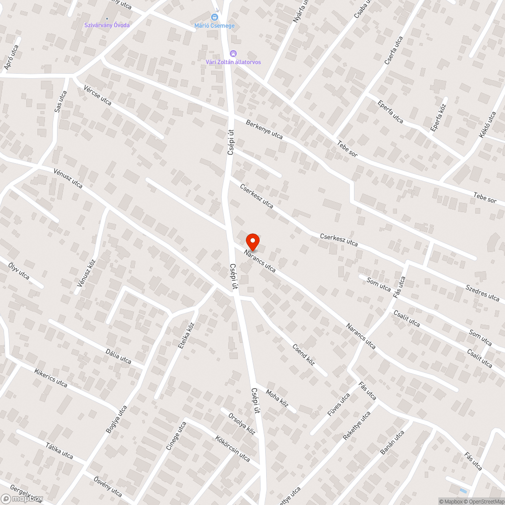 Nagy tócsa az út mellett bejelentés helye