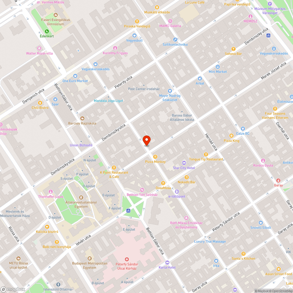 Kereszteződésben járdára parkolás bejelentés helye