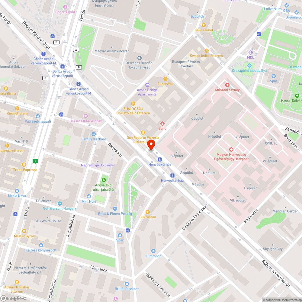 Undorító, használhatatlan kuka a Honvéd kórháznál bejelentés helye