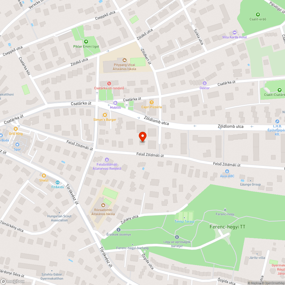 korlátozott járdahasználat bejelentés helye