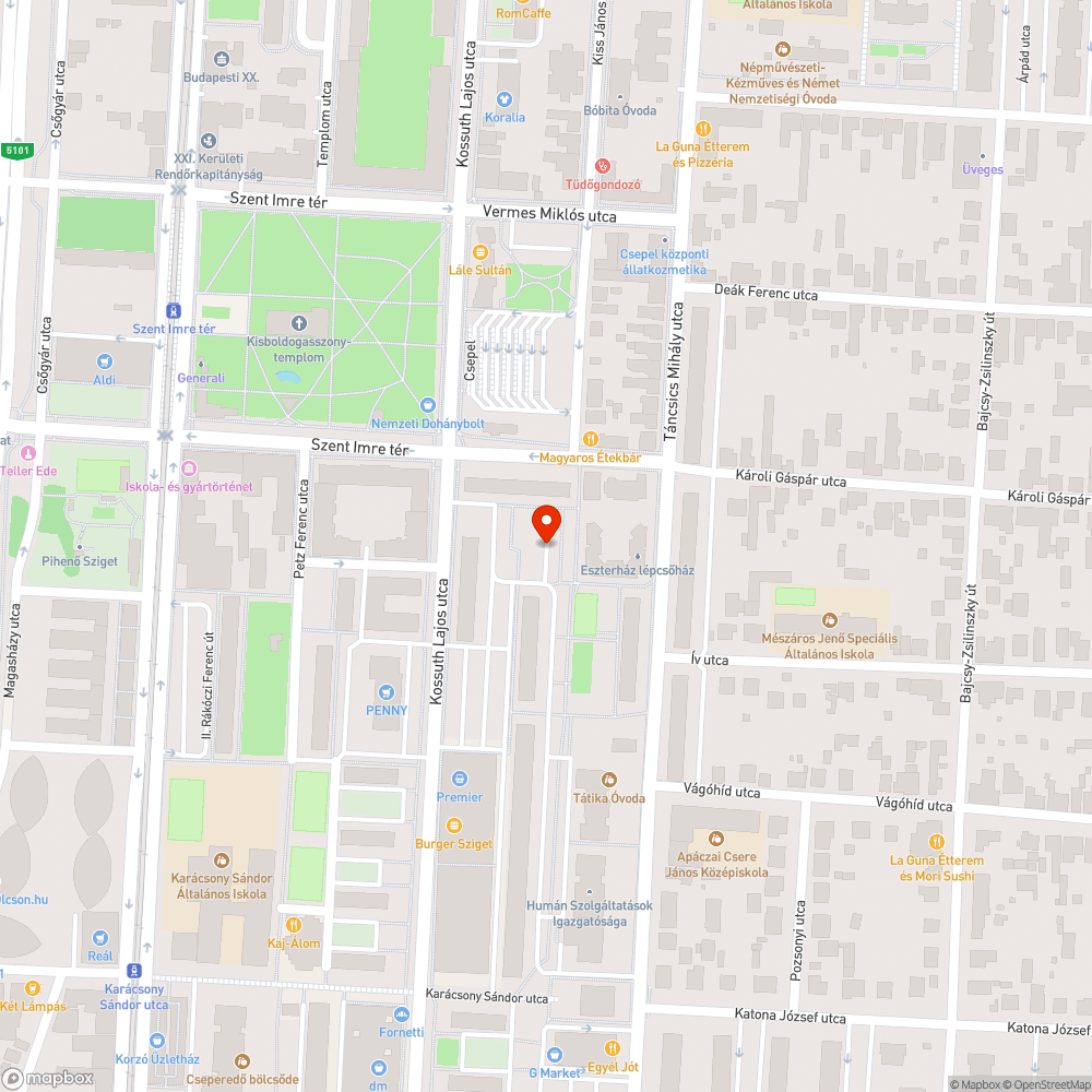 Roncsautó bejelentés helye