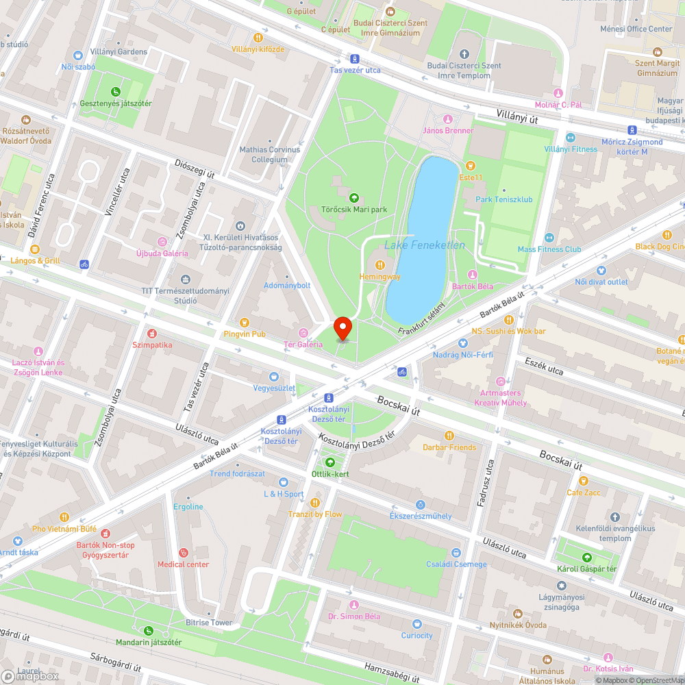 Nyilvános WC hiánya a Feneketlen-tónál 2. bejelentés helye