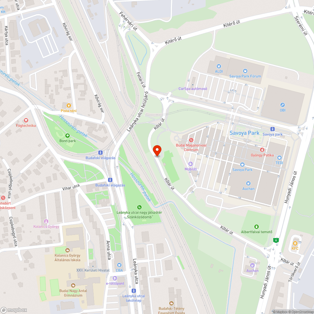 Hogyan tovább? elfogyó kerékpárút bejelentés helye