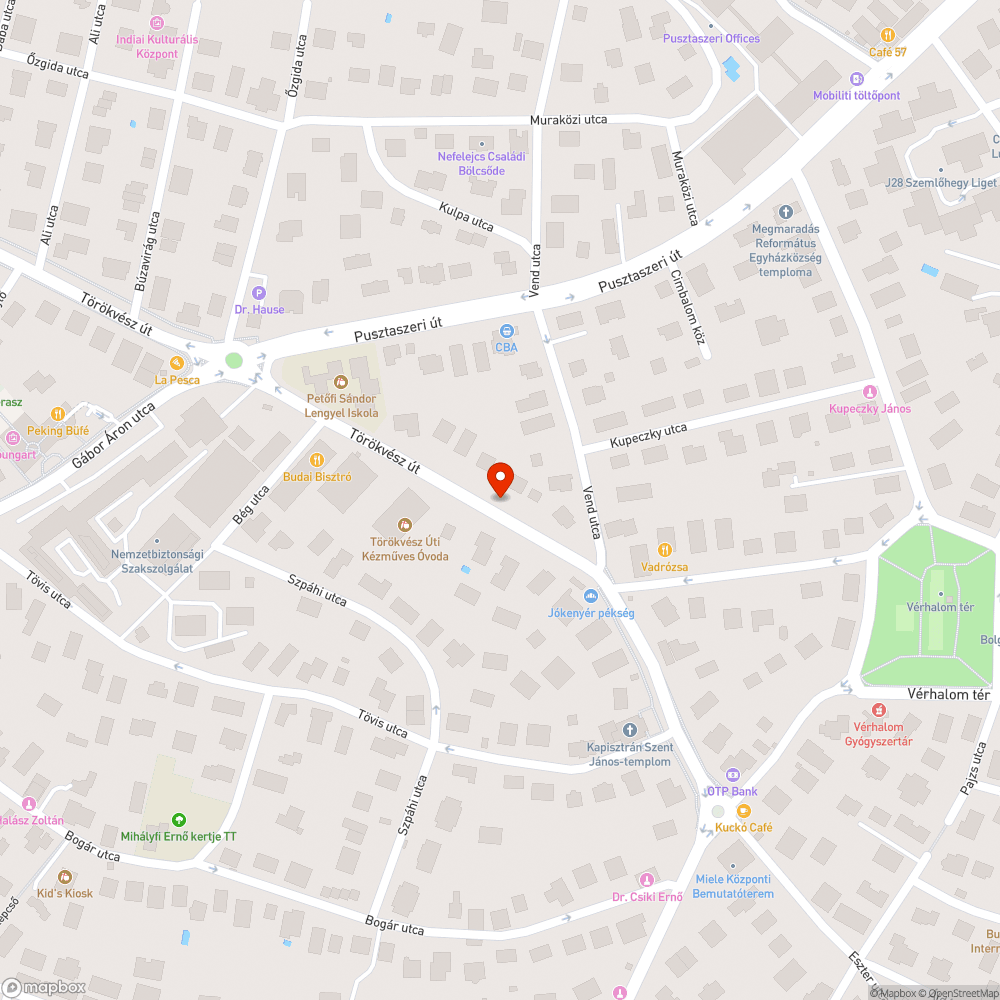 kátyú az út szélén bejelentés helye