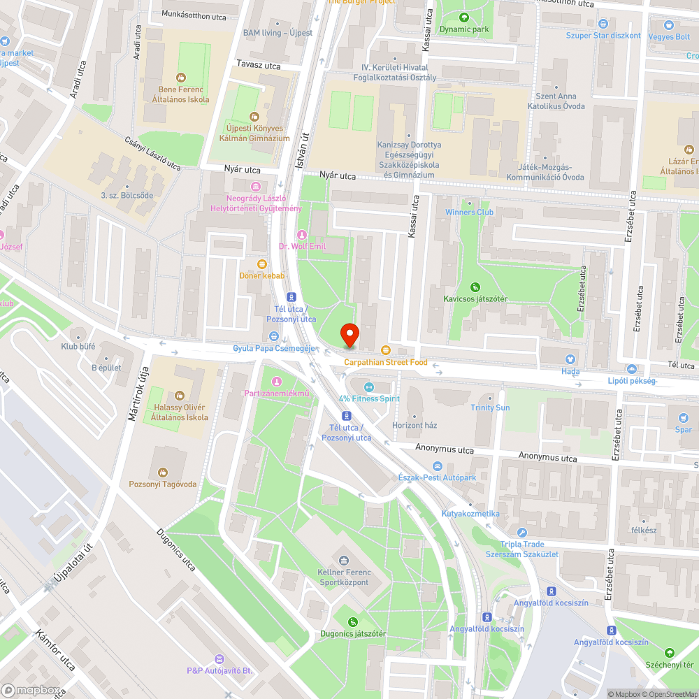 Napok óra nem világít a lámpa a Tél utcában bejelentés helye