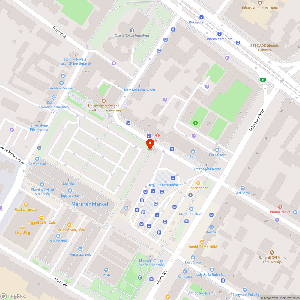 Használhatatlan pad bejelentés helye