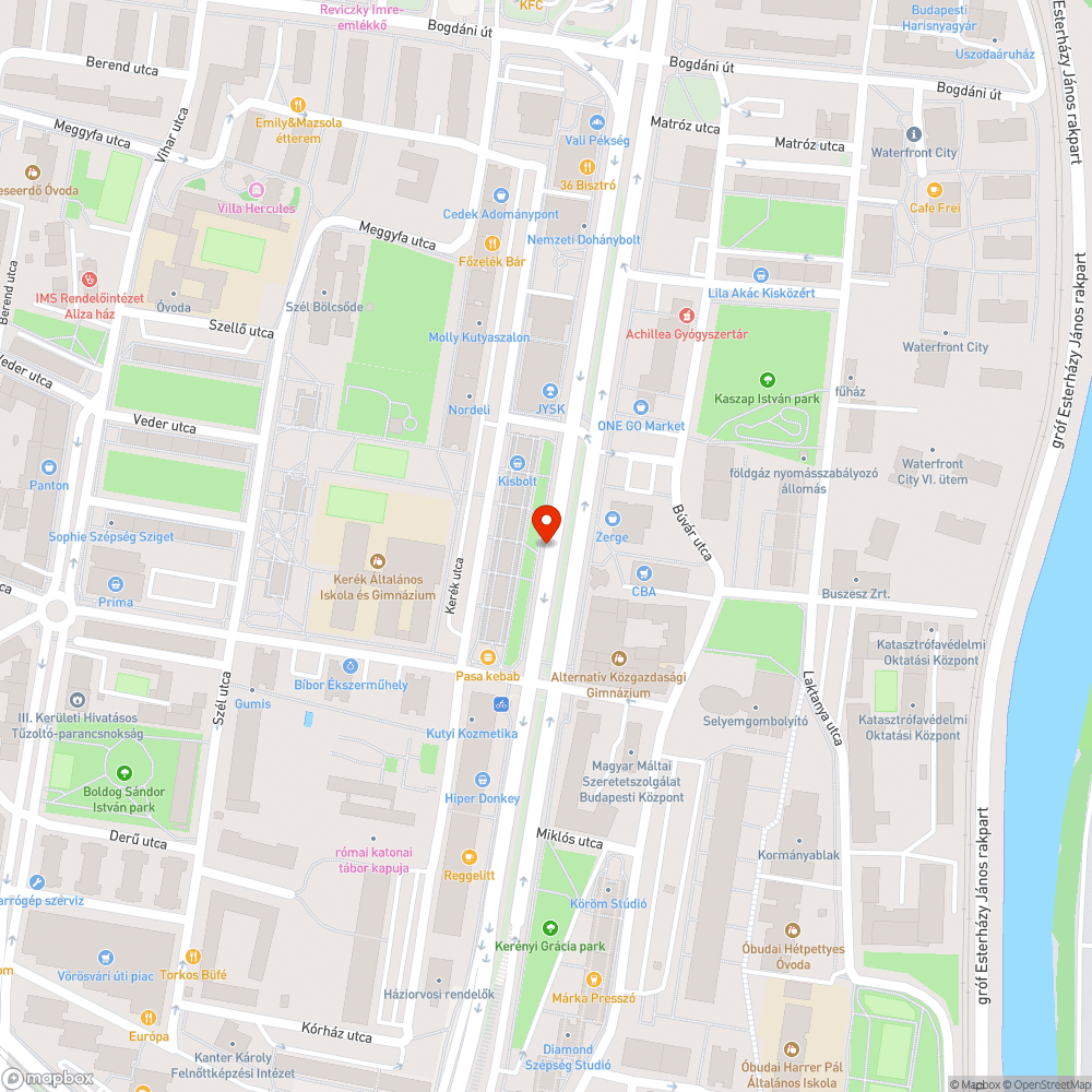 Nincs jelzés bejelentés helye