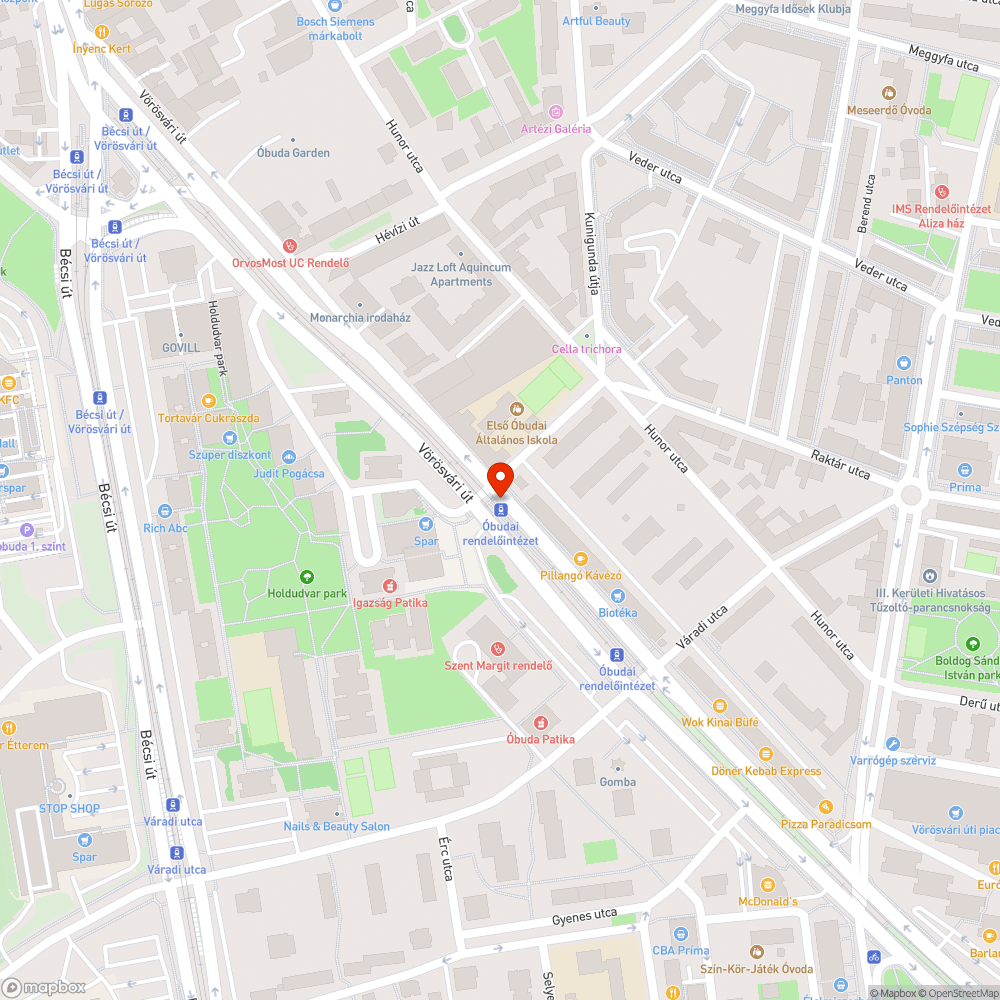 Graffiti bejelentés helye