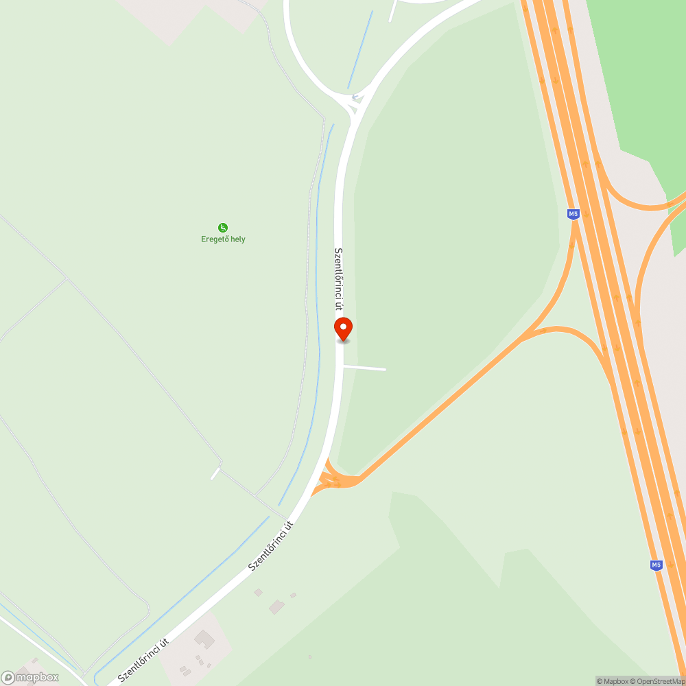 Plakátszemét Szentlőrinci út bejelentés helye