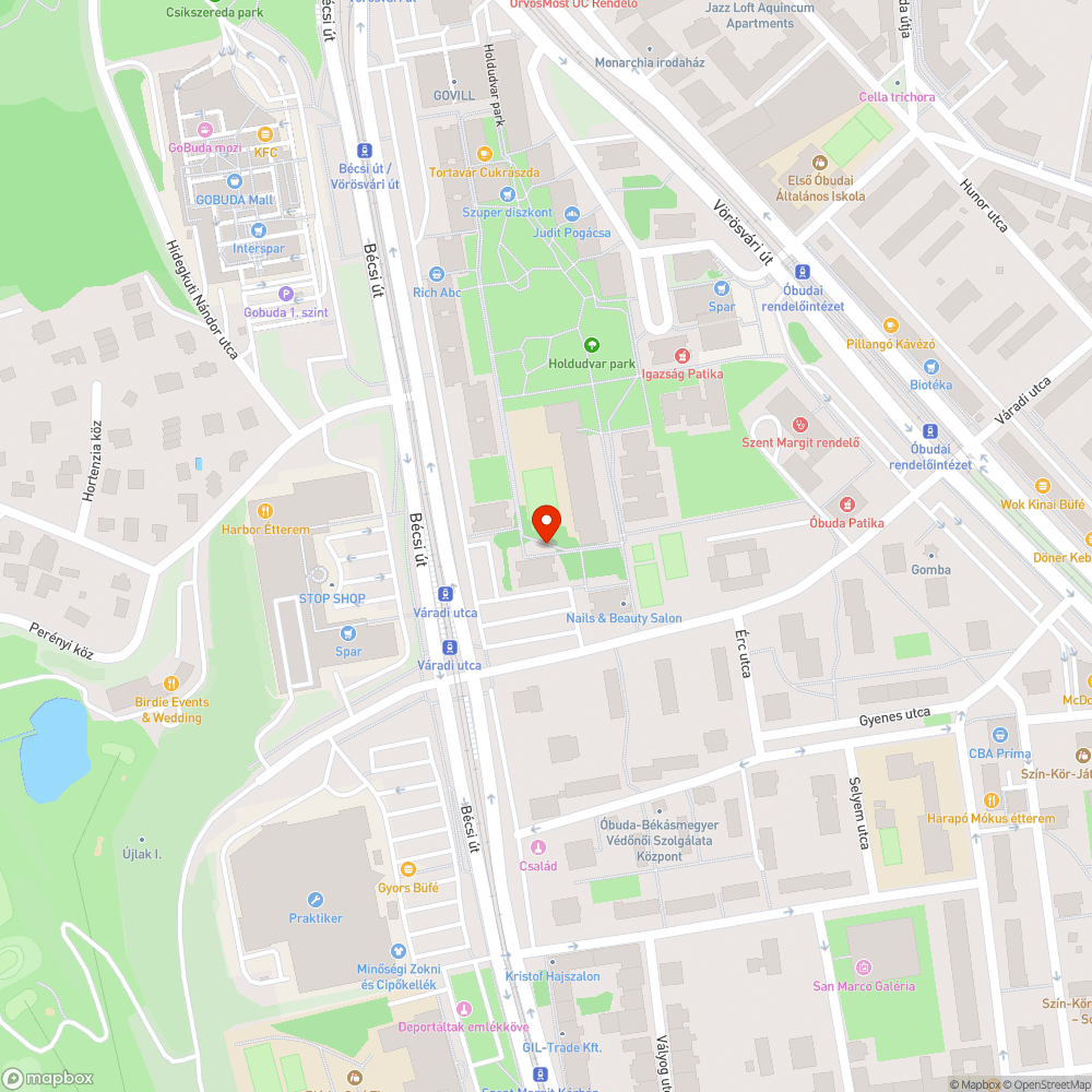 Óriáspocsolya az iskola mellett bejelentés helye