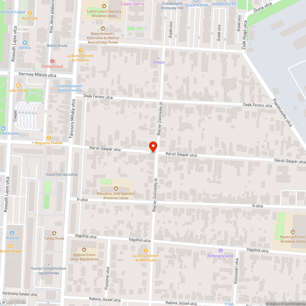 Elhagyott Ford bejelentés helye