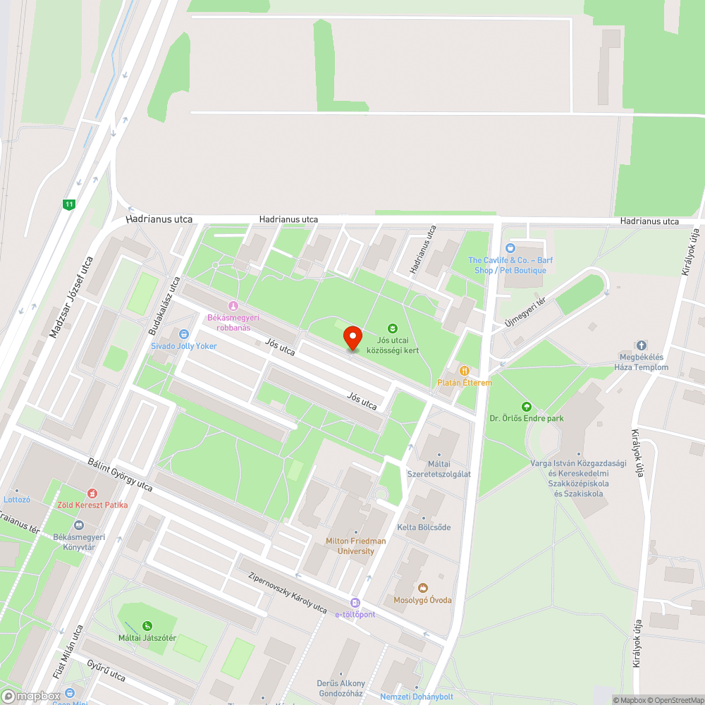 Leszakadt szemetes bejelentés helye