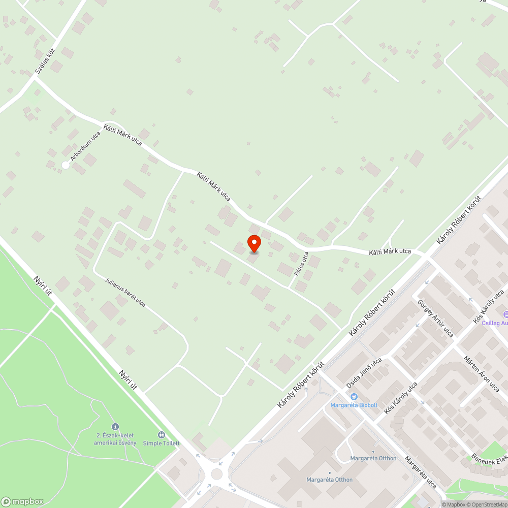 Kecskemét Károly Róbert krt.-Nekcsei Demeter utca bejelentés helye