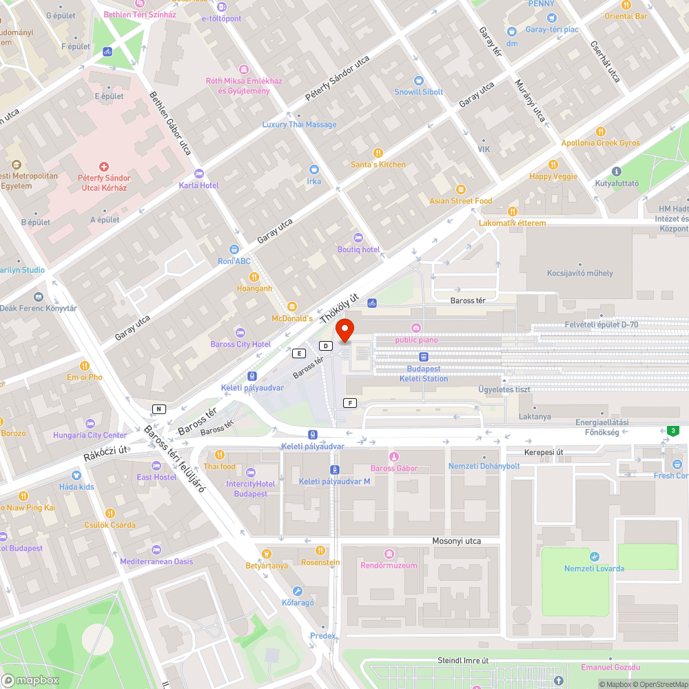 Kiégett lámpa bejelentés helye