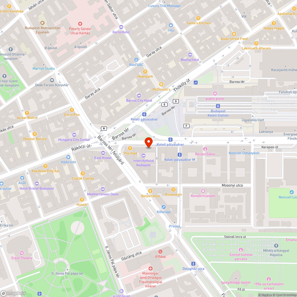 Hiányzó fa bejelentés helye