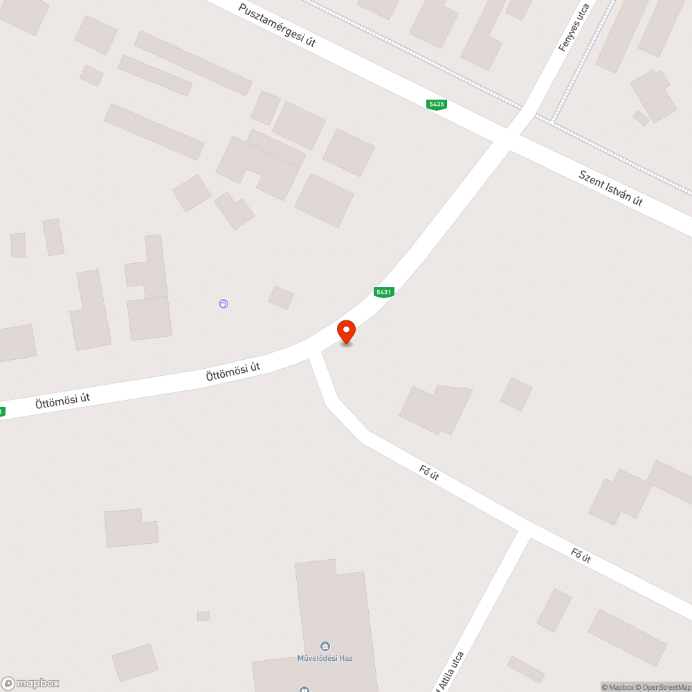 Hiányzó szalagkorlát bejelentés helye