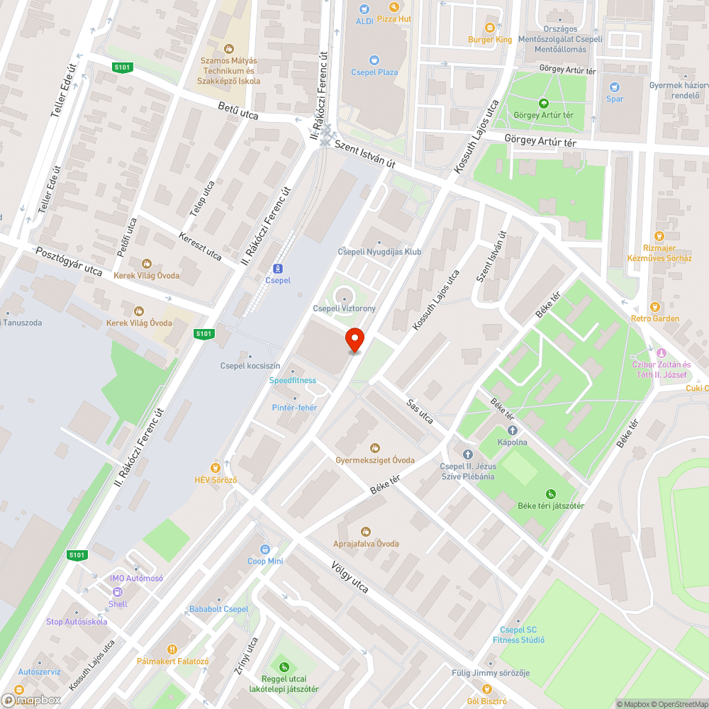 Eső esetén megáll a víz bejelentés helye