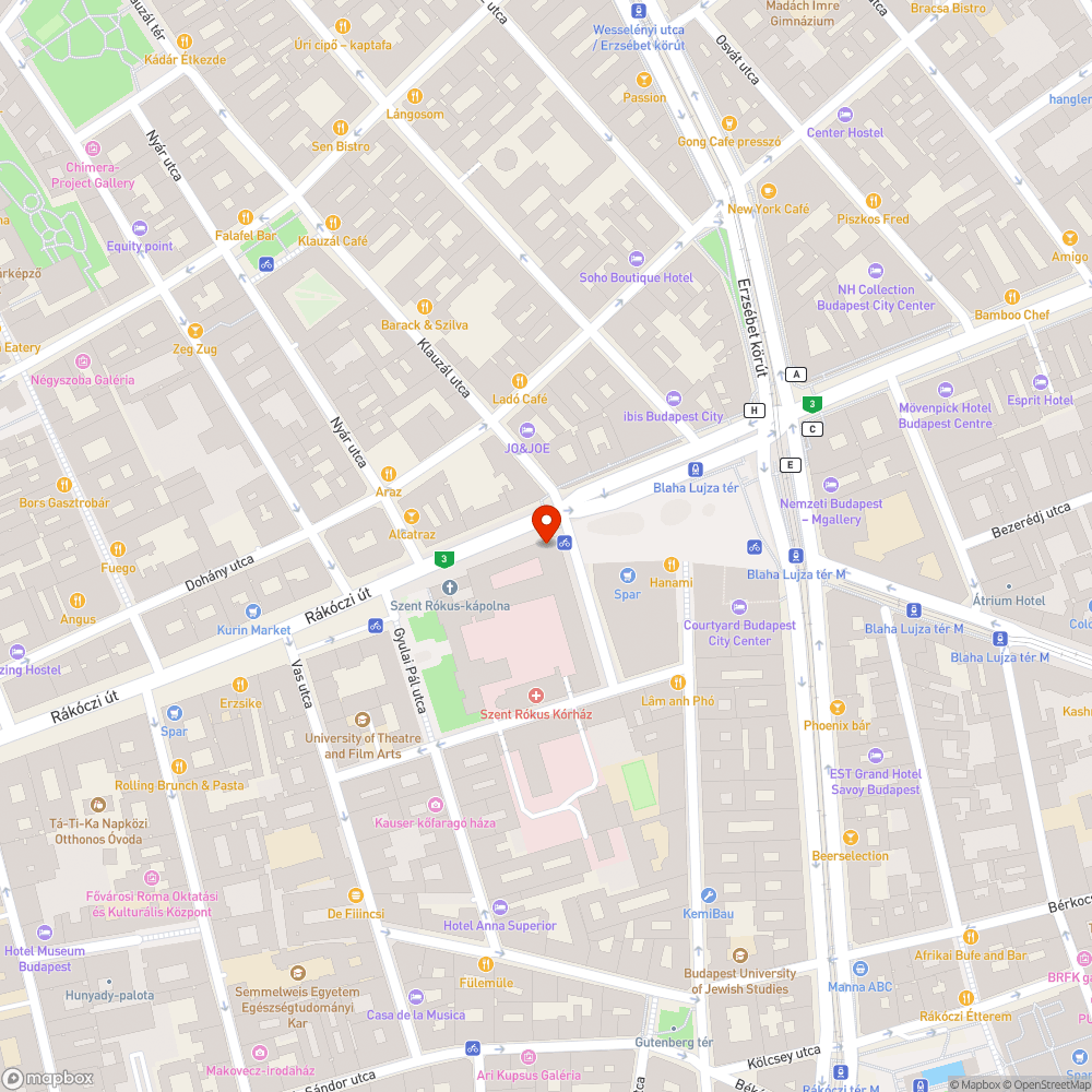 Eldugult víznyelő bejelentés helye