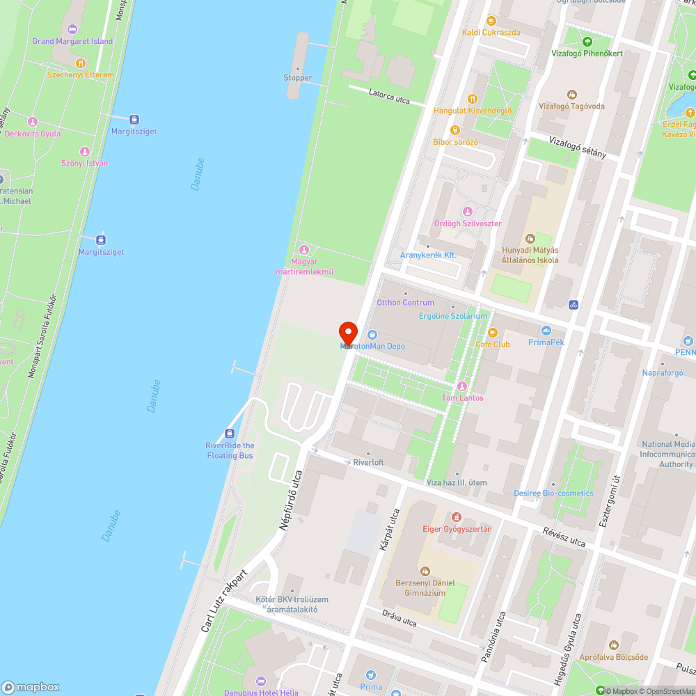 Óriási kátyú bejelentés helye