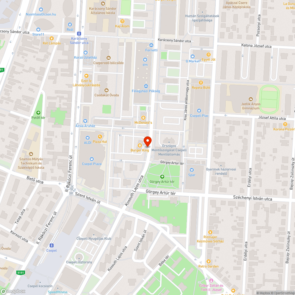 Elkátyúsodott terület bejelentés helye